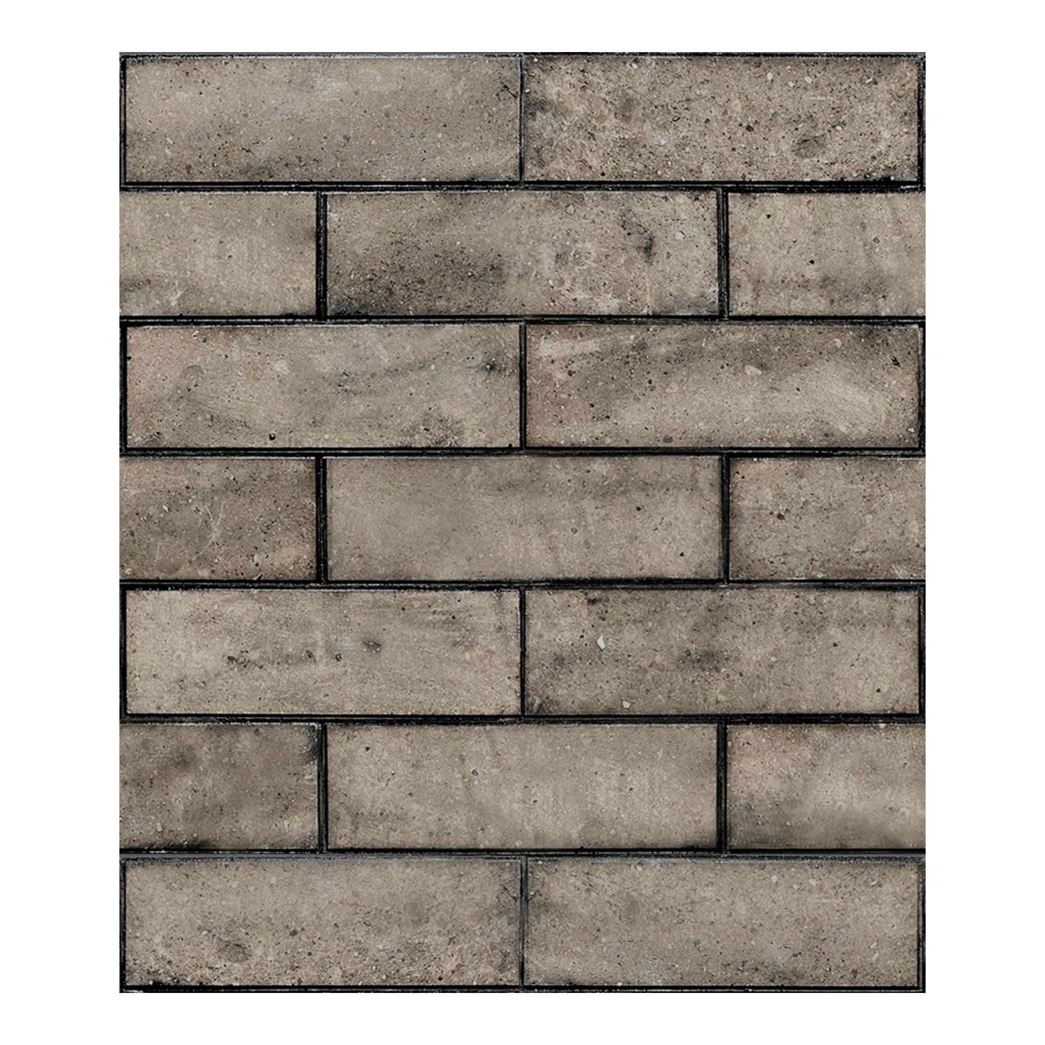 Antik Lav Taşı Tuğla Kahverengi 10x30