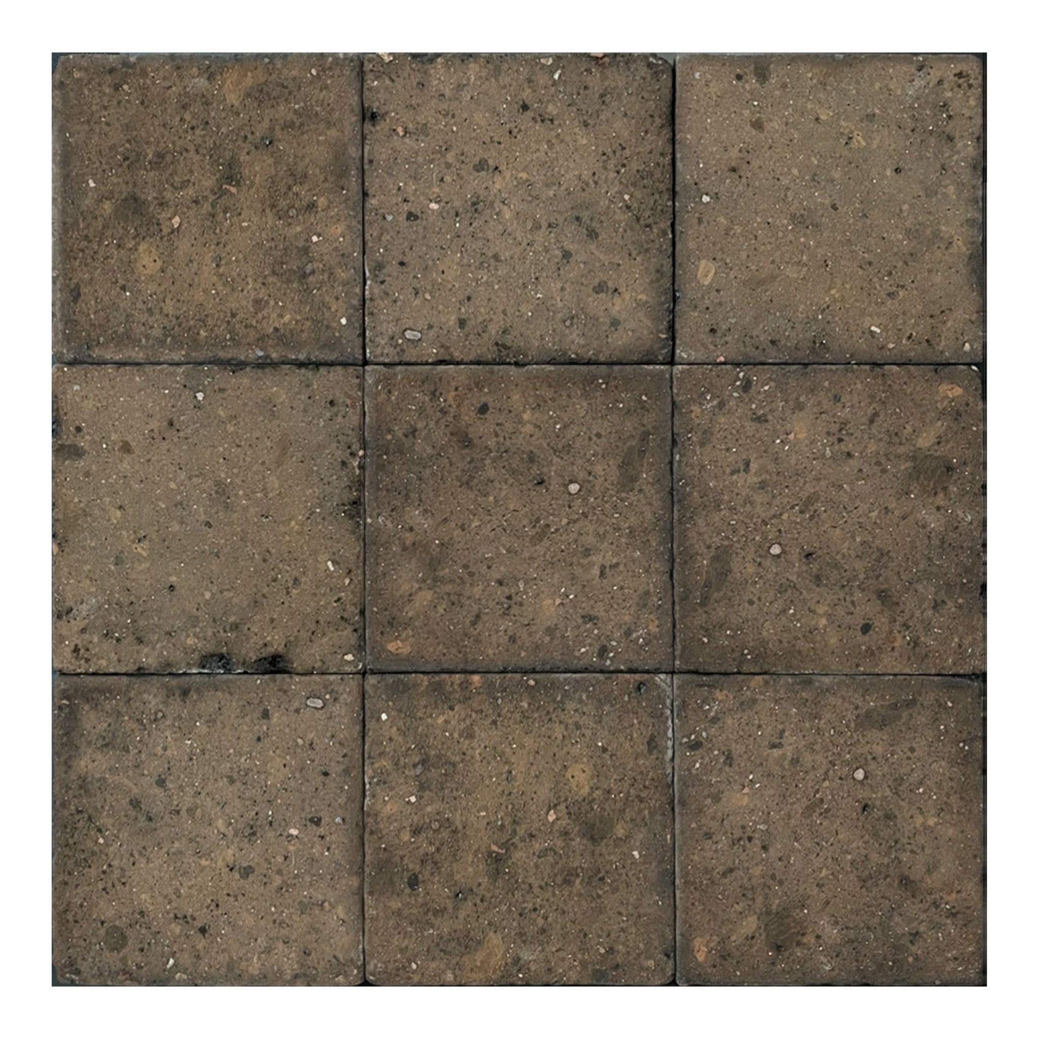Antik Lav Taşı Tuğla Kahverengi 15x15