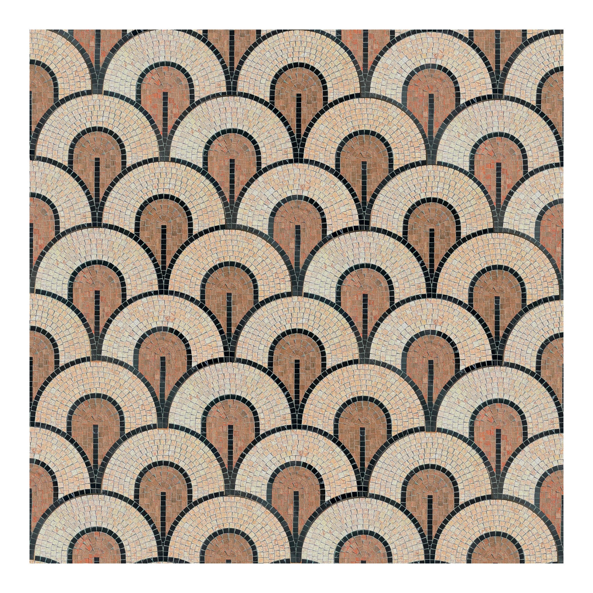Ivory Ceramic Mosaic Beige